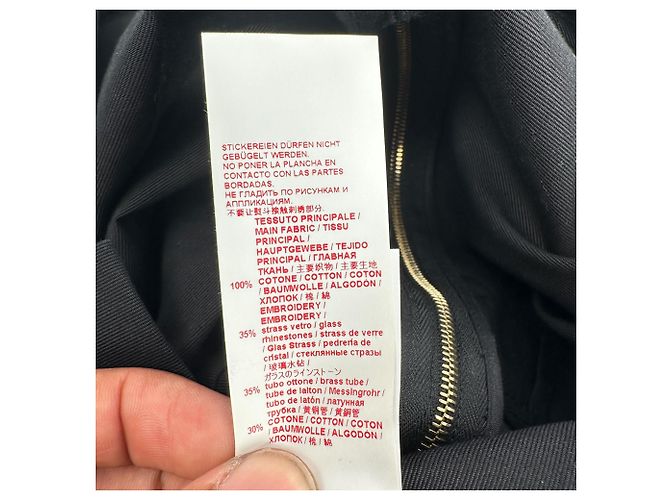 Marni ärmelloses Shift-Kleid aus schwarzer Baumwolle - Ansicht 12
