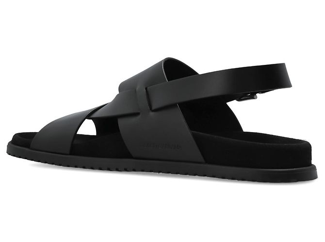 Sandali Dolce & Gabbana in pelle nera - vista 4