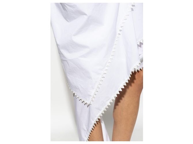 Jacquemus Vestido asimétrico "Traversin" - vista 4
