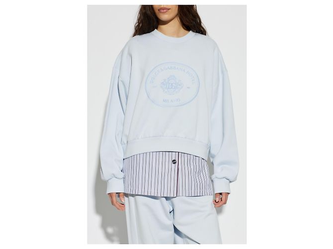 Dolce & Gabbana Sweatshirt mit besticktem Logo - Ansicht 2