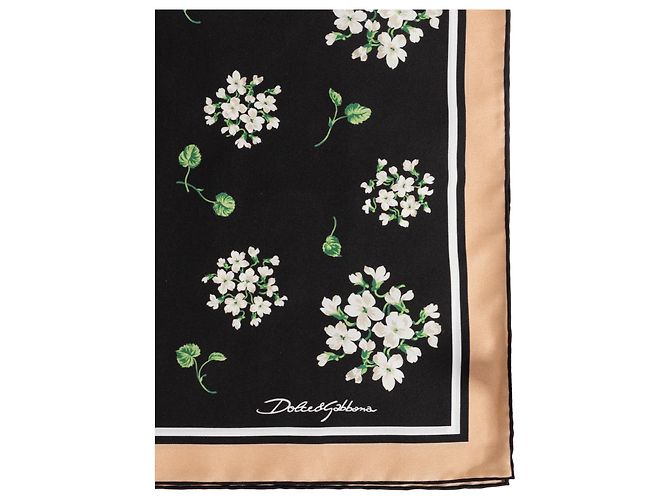 Dolce & Gabbana Seidentuch mit Blumenmotiv - Ansicht 3