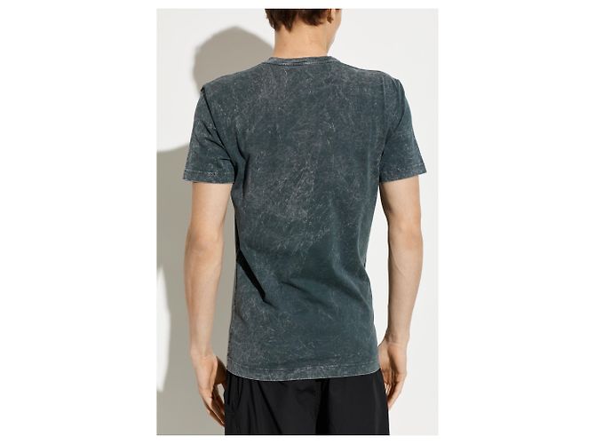 Dolce & Gabbana Logo T-shirt Grey Cotton - view 3