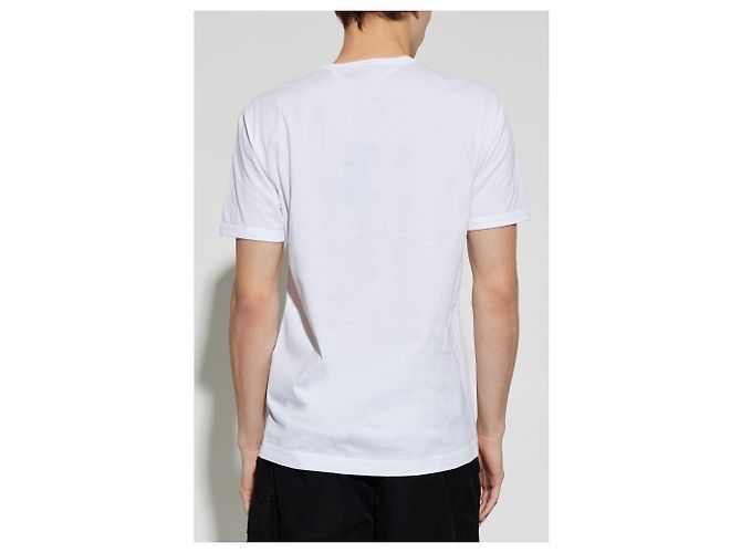 Dolce & Gabbana T-shirt con logo ricamato - vista 3