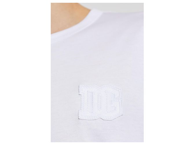 Dolce & Gabbana T-shirt con logo ricamato - vista 4