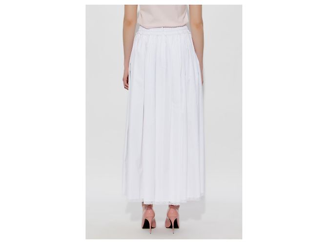 Dolce & Gabbana Baumwollrock mit Spitzeneinsätzen - Ansicht 3