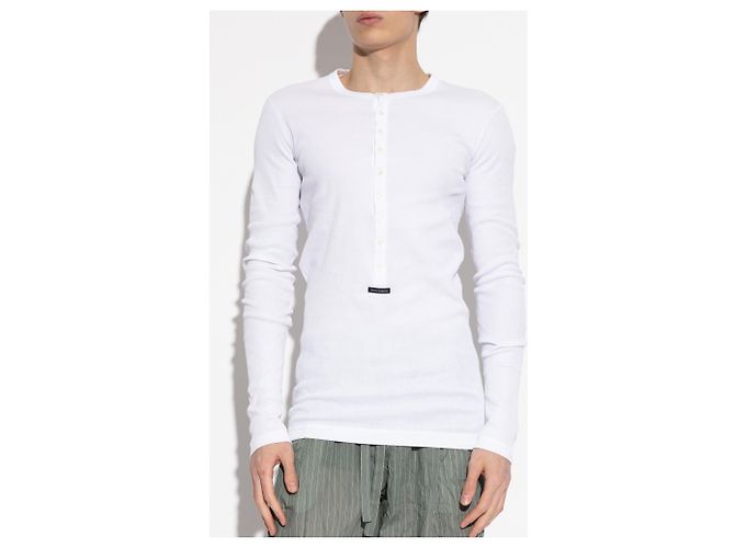 Dolce & Gabbana T-shirt a maniche lunghe a coste - vista 2