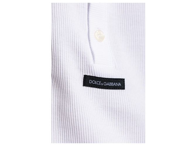 Dolce & Gabbana T-shirt a maniche lunghe a coste - vista 4
