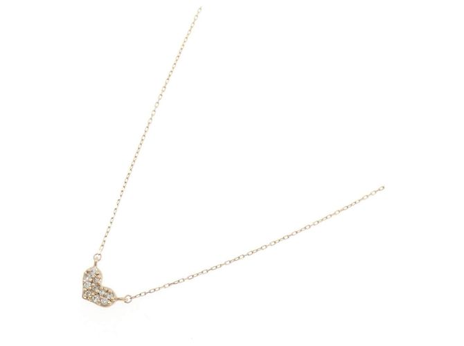 Autre Marque Collana Cuore con Diamanti Au750 - vista 2