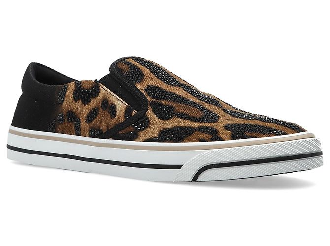 Dolce & Gabbana Sapatilhas com apliques cintilantes - vista 3