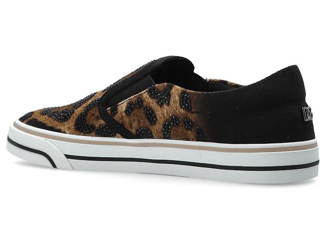 Dolce & Gabbana Sapatilhas com apliques cintilantes - vista 4