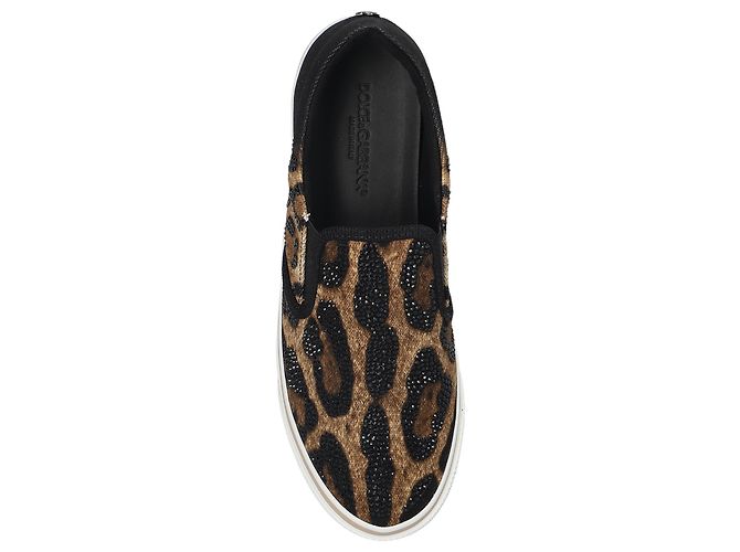 Dolce & Gabbana Sapatilhas com apliques cintilantes - vista 5