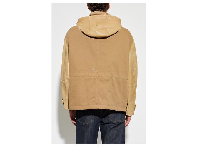 Loewe Giacca in pelle con cappuccio - vista 3