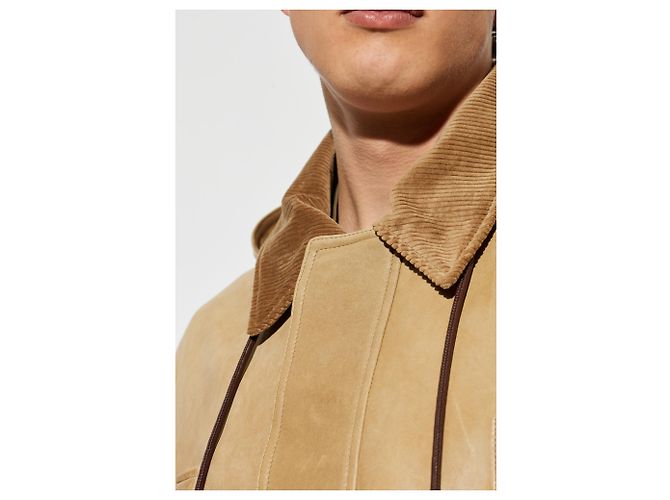 Loewe Giacca in pelle con cappuccio - vista 4
