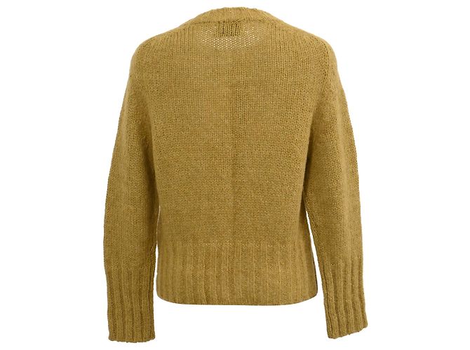 Erdem Vanessa Cardigan aus Mohair in Olivgrün - Ansicht 3