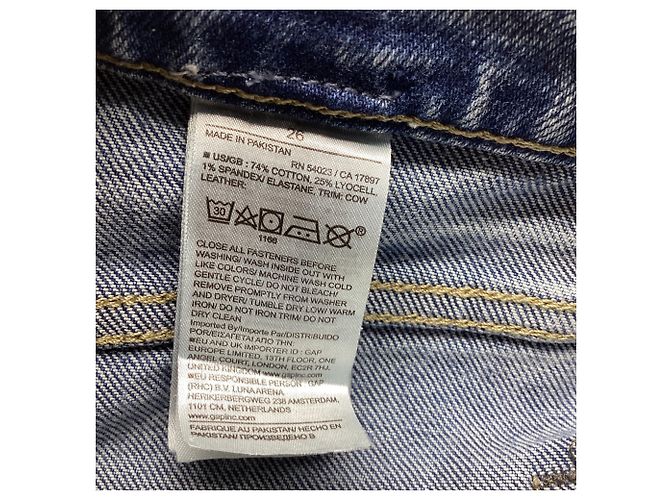 Jeans Banana Republic 90s Relaxed-Fit en coton bleu - vue 4
