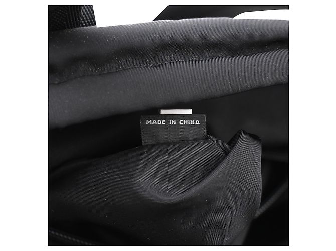 Sac à dos Prada à double poignée en nylon noir - vue 7