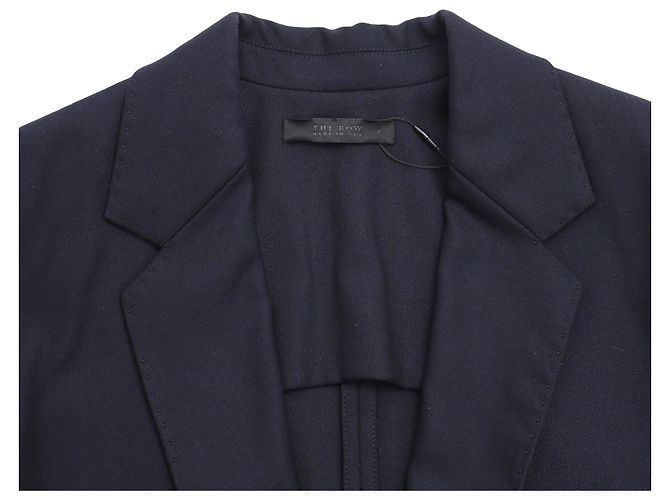 The Row Blazer aus navyblauer Wolle - Ansicht 4