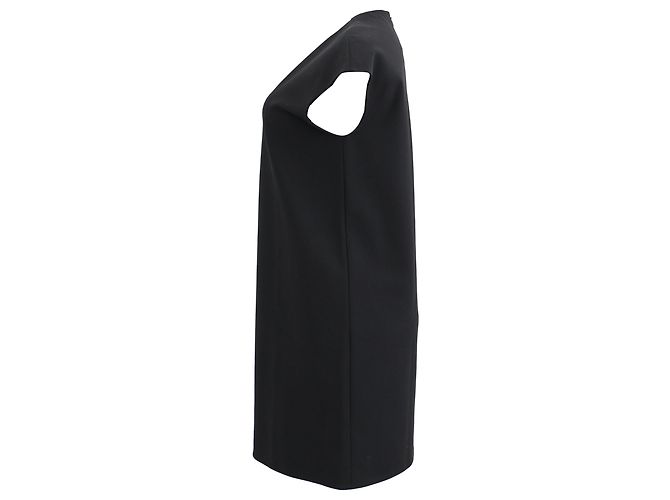 The Row Midi-Kleid mit Rundhalsausschnitt in Black - Ansicht 2