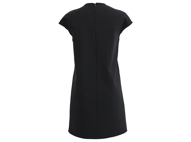 The Row Midi-Kleid mit Rundhalsausschnitt in Black - Ansicht 3
