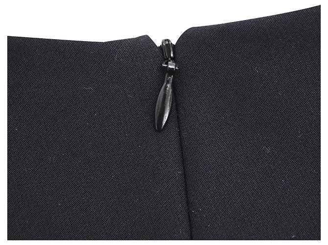The Row Midi-Kleid mit Rundhalsausschnitt in Black - Ansicht 8