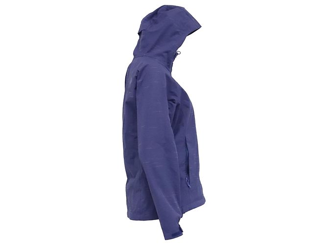 Giacca con cappuccio e zip The North Face in nylon blu navy - vista 3
