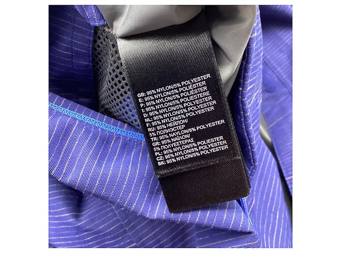 Giacca con cappuccio e zip The North Face in nylon blu navy - vista 5