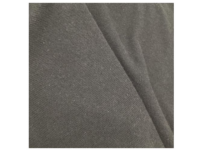 Top sin mangas de cuello redondo Reformation en Lyocell Negro - vista 6