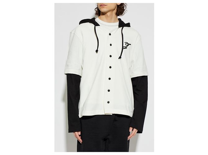 Felpa Jacquemus Letro Bianca in Cotone - vista 2