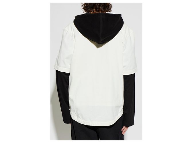 Felpa Jacquemus Letro Bianca in Cotone - vista 3