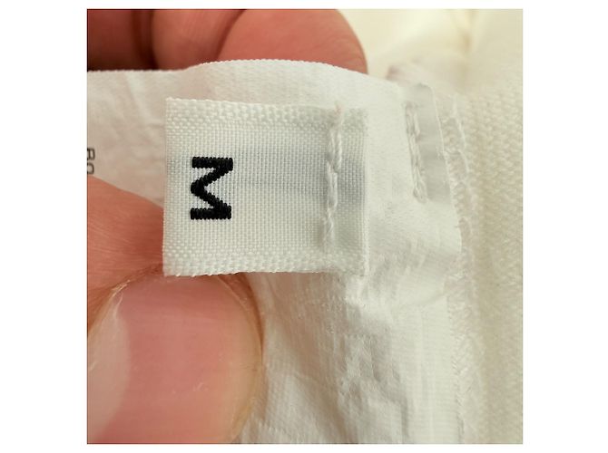Camiseta gráfica de logo Alexander Wang en algodón blanco - vista 4