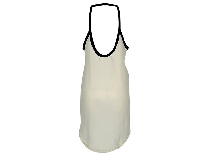 Mini abito canotta Marni in cotone crema - vista 3