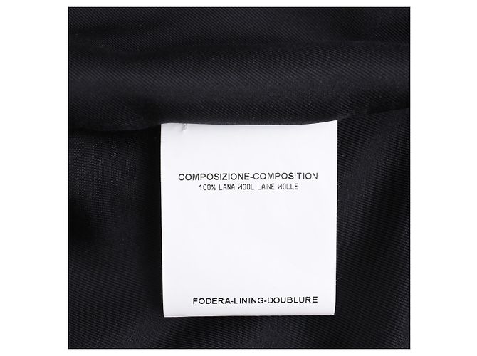 Yves Saint Laurent Saint Laurent Tuxedo Blazer in Black Wool - view 7