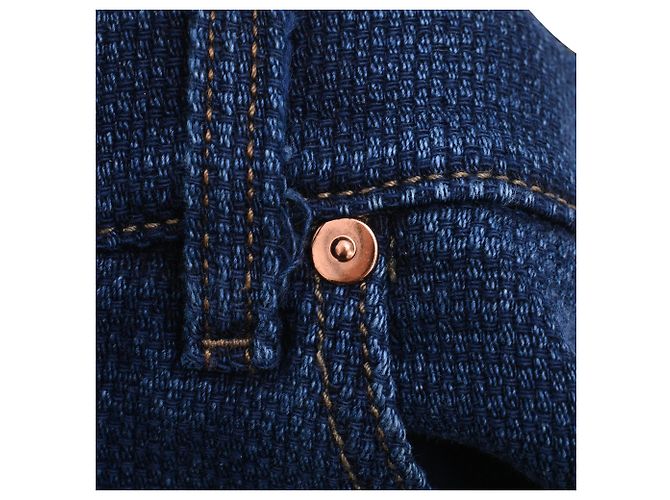 Vaqueros Wide-Leg Valentino Garavani en algodón azul - vista 11