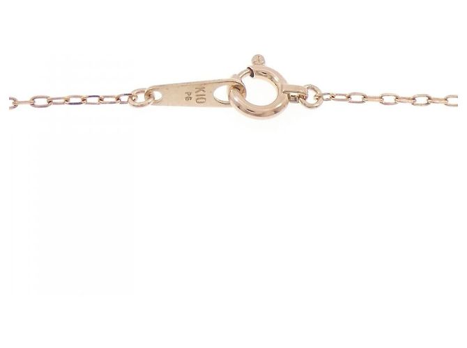 Autre Marque K10 Pink Gold Diamond Halskette - Ansicht 5