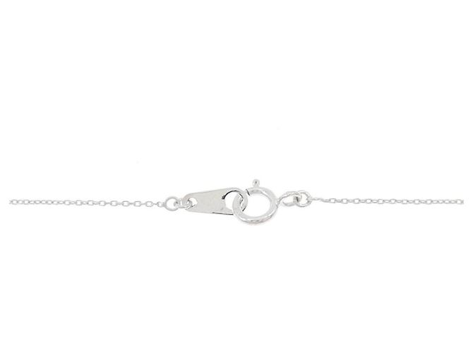Autre Marque K10 Weißgold-Diamantcollier - Ansicht 5