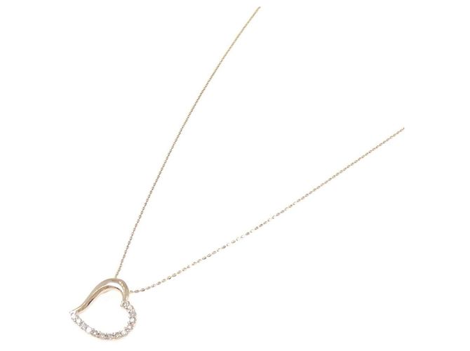 Autre Marque Collana Cuore con Diamanti Au750 - vista 2