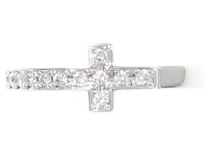 Autre Marque Anillo de oro blanco Au750 y diamantes - vista 2