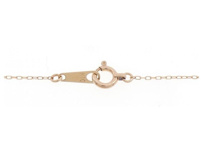 Autre Marque Collar de oro rosa K10 y diamantes - vista 5