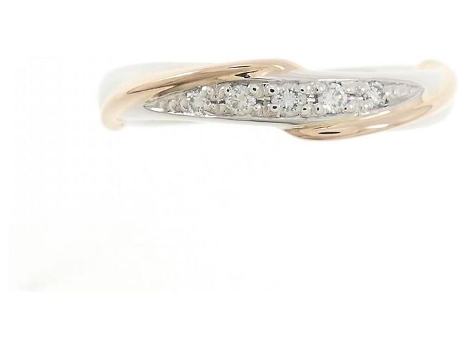 Autre Marque Anello con diamanti Au750/PT900 - vista 2