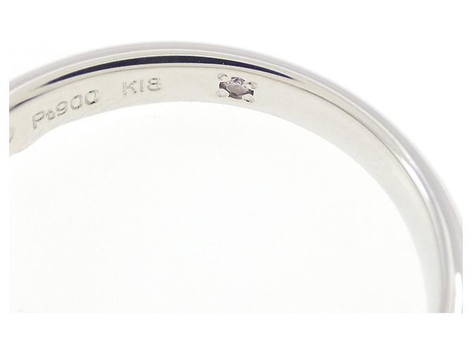 Autre Marque Anello con diamanti Au750/PT900 - vista 4