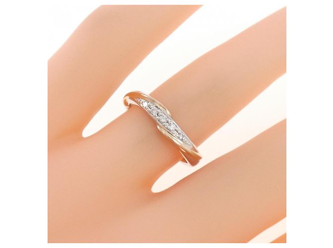 Autre Marque Anello con diamanti Au750/PT900 - vista 5
