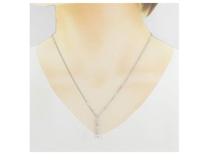 Autre Marque Collar de diamantes Au750 - vista 6