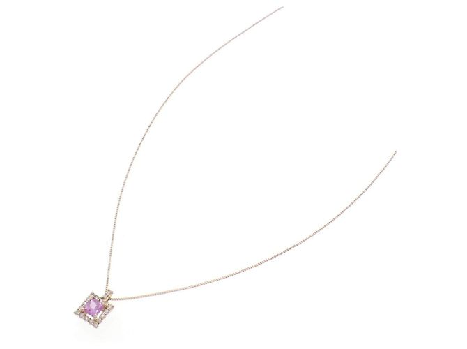 Autre Marque Collar de Zafiro y Diamante Au750 - vista 2