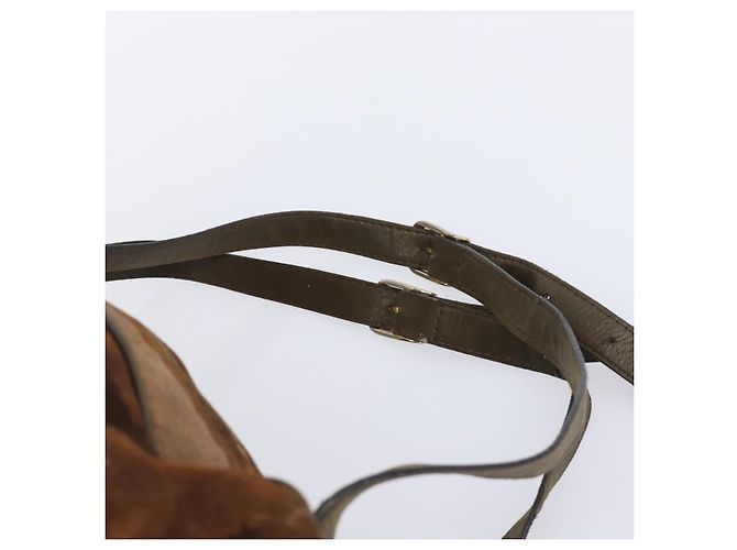 BOTTEGA VENETA Backpack Suede Brown - vista 15