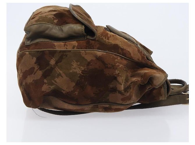 BOTTEGA VENETA Backpack Suede Brown - vista 3