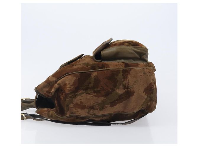 BOTTEGA VENETA Backpack Suede Brown - vista 4