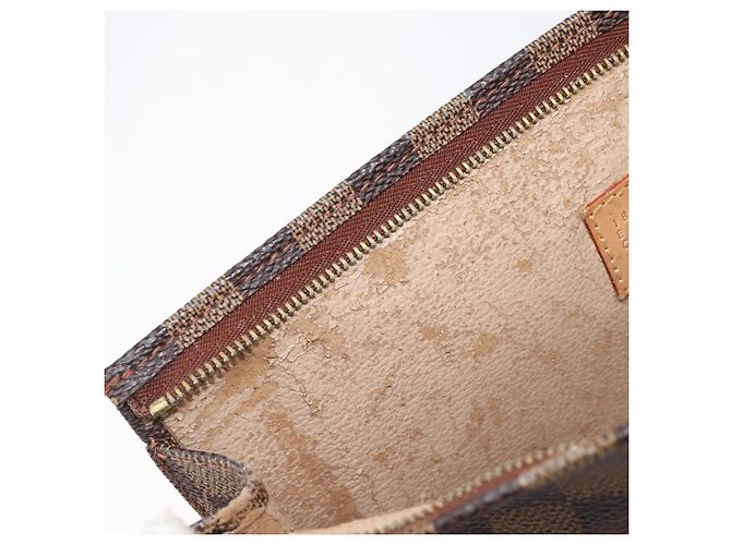 LOUIS VUITTON Damier Ebene Poche Toilette 26 Pouch N47543 LV - vista 19