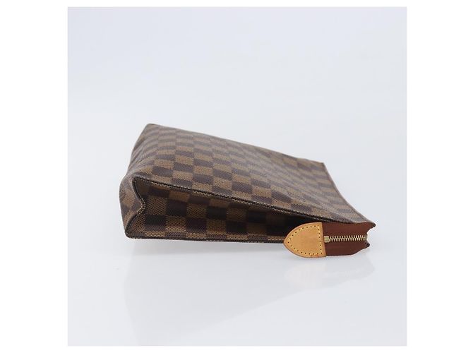 LOUIS VUITTON Damier Ebene Poche Toilette 26 Pouch N47543 LV - vista 3