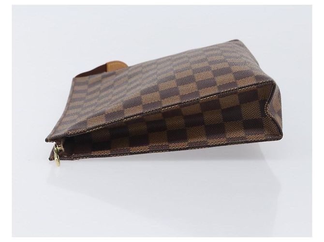 LOUIS VUITTON Damier Ebene Poche Toilette 26 Pouch N47543 LV - vista 4