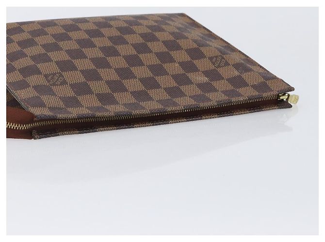 LOUIS VUITTON Damier Ebene Poche Toilette 26 Pouch N47543 LV - vista 5